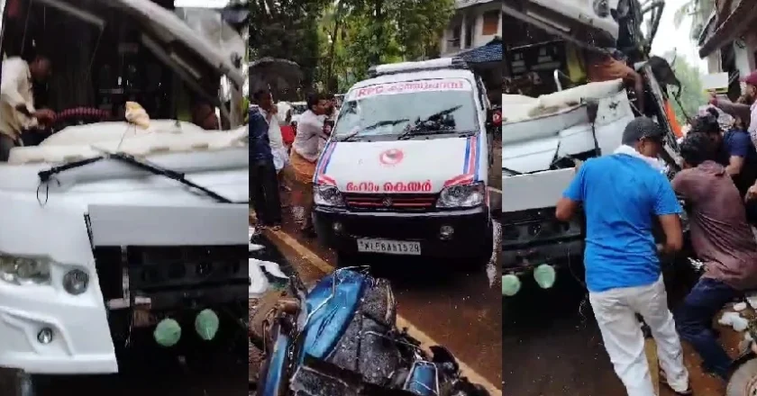 മലപ്പുറം കൊണ്ടോട്ടിയില്‍ നിന്നും പോയ കൊട്ടിയൂര്‍ തീര്‍ഥാടന സംഘം സഞ്ചരിച്ച ബസ് അപകടത്തില്‍പ്പെട്ടു ; നിരവധി പേര്‍ക്ക് പരിക്ക്