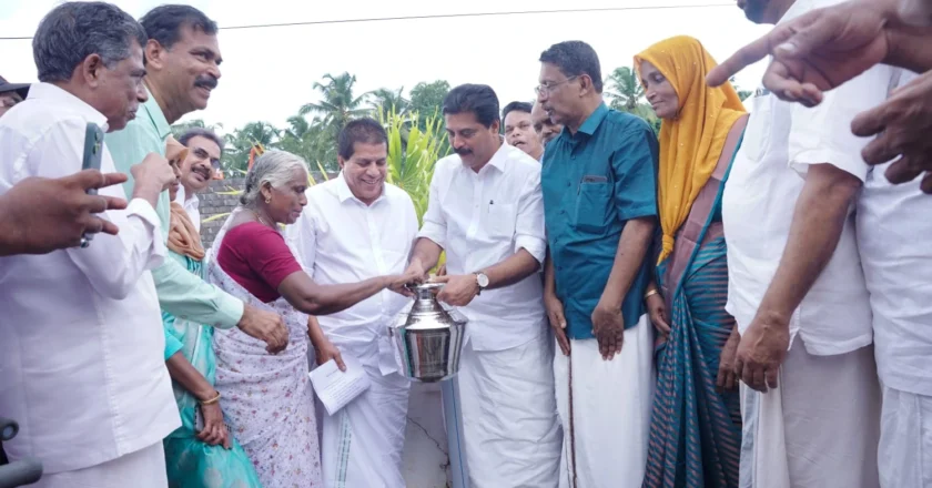 മുന്നിയൂർ ജലനിധി കുടിവെള്ള പദ്ധതി നാടിന് സമർപ്പിച്ചു