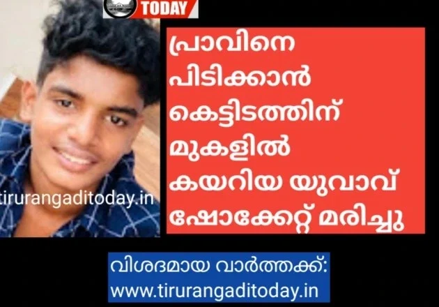 പ്രാവിനെ പിടിക്കാൻ കെട്ടിടത്തിന് മുകളിൽ കയറിയ യുവാവ് ഷോക്കേറ്റ് മരിച്ചു