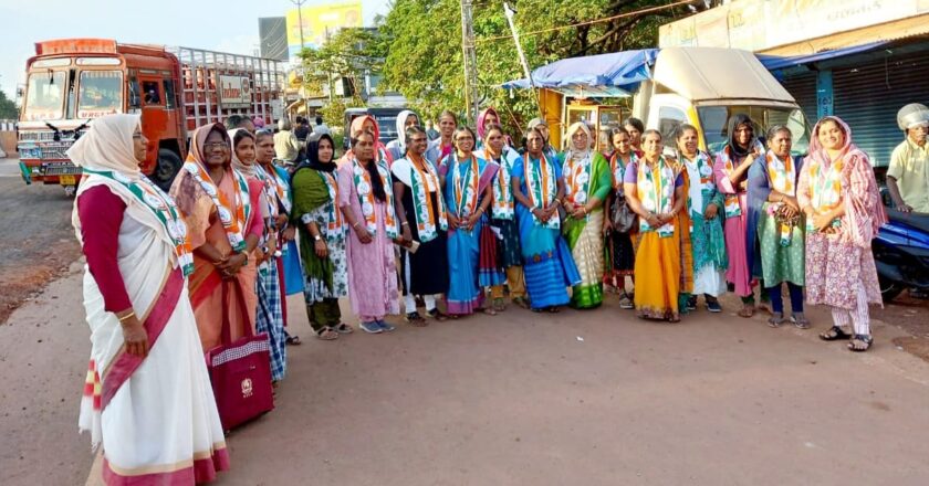 മഹിളാ കോൺഗ്രസ് ഭാരവാഹികൾ സ്ഥാനമേറ്റു