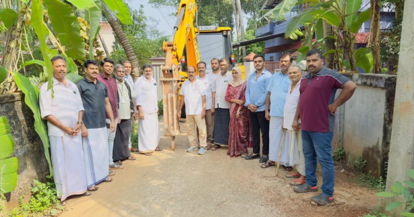 തിരൂരങ്ങാടി നഗരസഭയിൽ വിവിധ ഡിവിഷനുകളിലേക്കുള്ള കുടിവെള്ള പൈപ്പ് ലൈൻ പ്രവർത്തി തുടങ്ങി