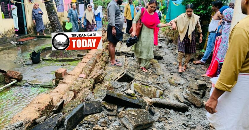 പരപ്പനങ്ങാടിയിൽ വീടിന്റെ മതില് വീണ് രണ്ട് കുട്ടികൾക്ക് പരിക്ക്