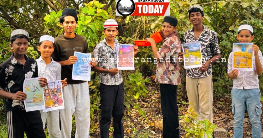 എസ് കെ എസ് ബി വി പറവകൾക്കൊരു തണ്ണീർകുടം ഒരുക്കി