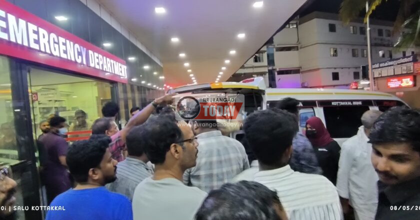 എടരിക്കോട് മമ്മാലിപ്പടിയിൽ വൻ വാഹനാപകടം :ബ്രേക്ക് നഷ്ടമായ കണ്ടെയ്നർ ലോറി നിരവധി വാഹനങ്ങളിൽ ഇടിച്ചു ; ഒരാൾ മരണപ്പെട്ടു ; നിരവധി പേർക്ക് പരിക്ക്
