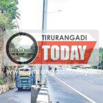 പാണ്ടികശാലയിൽ സർവീസ് റോഡ് അപകട ഭീഷണിയുടെ നിഴലിൽ