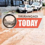 വടകരയിൽ സർവീസ് റോഡിൽ വെള്ളക്കെട്ട്: ഗതാഗതക്കുരുക്ക് രൂക്ഷം