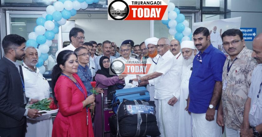 ഹാജിമാരുടെ മടക്ക യാത്ര ആരംഭിച്ചു, ആദ്യ വിമാനത്തിൽ 170 പേർ