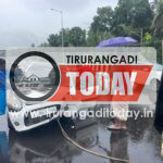 വി കെ പടിയിൽ കാർ സൈഡ് ഭിത്തിയിൽ ഇടിച്ച് നഴ്സിങ് വിദ്യാർഥികൾക്ക് പരിക്ക്