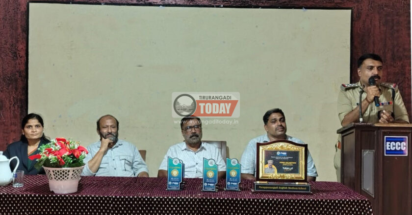 അരുതാത്തവയോട് നോ പറയാനുള്ള നെഞ്ചുറപ്പ് പുതു തലമുറക്കുണ്ടാകണം : പരപ്പനങ്ങാടി എസ്എച്ച്ഒ