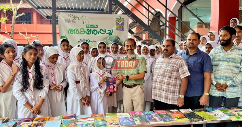വാളക്കുളം സ്കൂളിൽ നല്ല പാഠം ‘അക്ഷരപ്പച്ച’