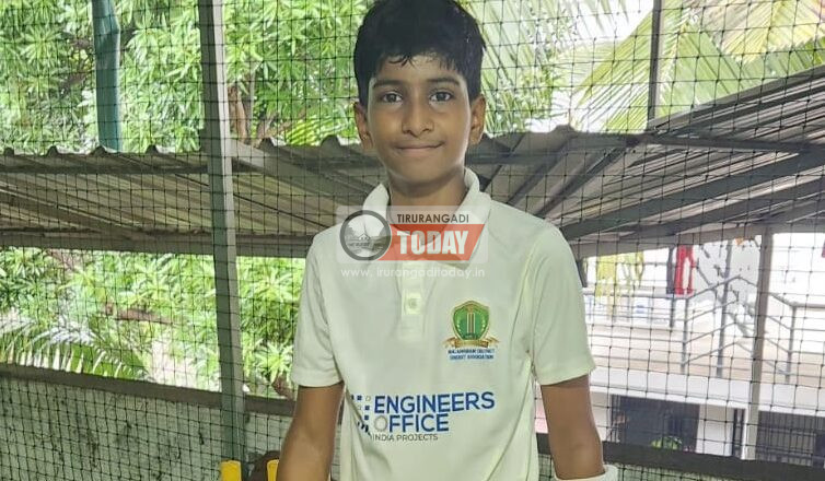 കേരള ക്രിക്കറ്റ് അസോസിയേഷന്‍ ജൂനിയര്‍ അക്കാദമിയിലേക്ക് സെലക്ഷന്‍ നേടി പരപ്പനങ്ങാടി സ്വദേശി