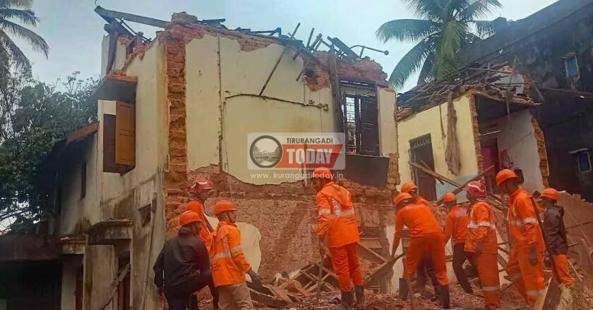 ജോലിക്ക് പോകുന്നതിന് ഇറങ്ങുന്നതിനിടെ കെട്ടിടം ഇടിഞ്ഞു വീണു ; 3 പേര്‍ക്ക് ദാരുണാന്ത്യം