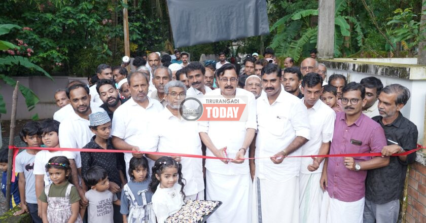 താനൂർ കോറാട് സബ്സെൻ്റർ റോഡ് ഉദ്ഘാടനം ചെയ്തു
