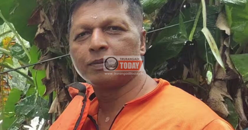 വൈദ്യുതി ലൈനിലേയ്ക്ക് ചാഞ്ഞ് കിടന്ന മരംമുറിച്ച് മാറ്റുന്നതിനിടെ വൈദ്യുതി പോസ്റ്റ് ഒടിഞ്ഞ് വീണ് ഫയര്‍ഫോഴ്‌സ് ഉദ്യോഗസ്ഥന് ദാരുണാന്ത്യം