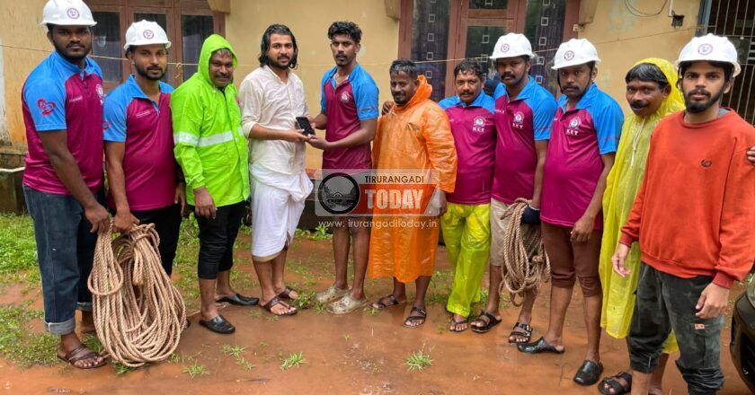 കിണറ്റിൽ വീണ യുവാവിന്റെ ഐഫോൺ എടുത്തു നൽകി കെ ഇ ടി എമർജൻസി ടീം