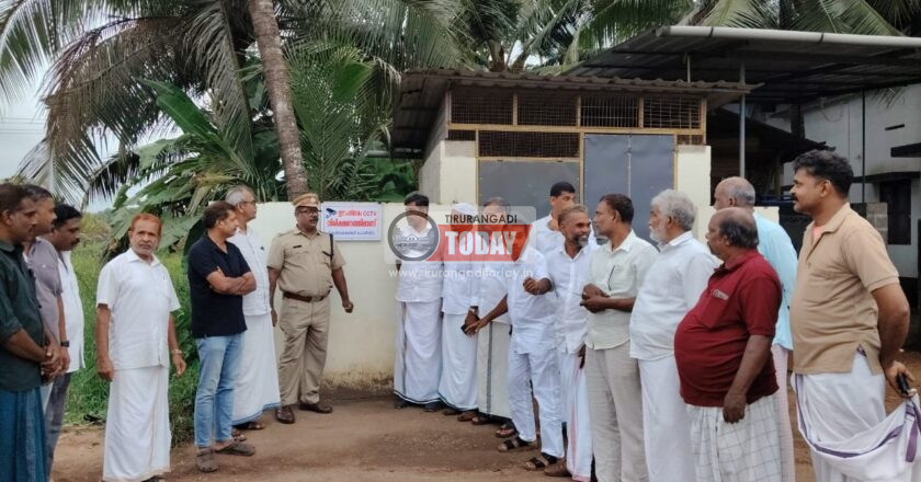 മമ്മാലിപ്പടി കുളമ്പിൽ പാറ റോഡിൽ കൽപകഞ്ചേരി പോലീസ് നിരീക്ഷണ ക്യാമറകൾ സ്ഥാപിച്ചു