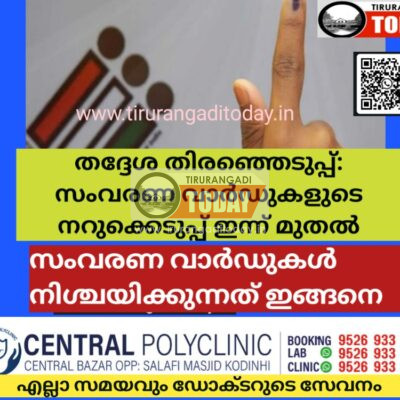 തദ്ദേശ തിരഞ്ഞെടുപ്പ്: സംവരണ വാർഡുകളുടെ നറുക്കെടുപ്പ് ഇന്ന് മുതൽ. സംവരണം നിശ്ചയിക്കുന്നത് ഇങ്ങനെ