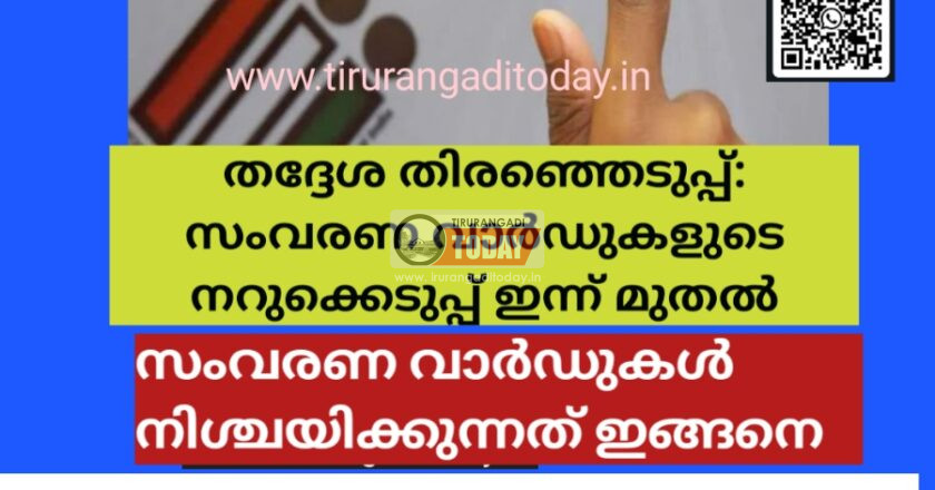 തദ്ദേശ തിരഞ്ഞെടുപ്പ്: സംവരണ വാർഡുകളുടെ നറുക്കെടുപ്പ് ഇന്ന് മുതൽ. സംവരണം നിശ്ചയിക്കുന്നത് ഇങ്ങനെ