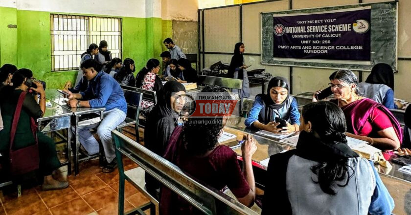 ബി.എൽ.ഒ മാർക്ക് ആശ്വാസമായി എൻഎസ്എസ് വളണ്ടിയർമാർ