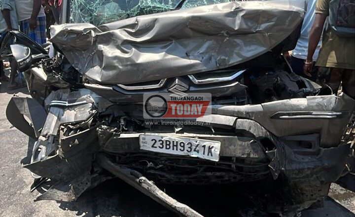 ഗുണ്ടൽ പേട്ടയിൽ ലോറിയും കാറും കൂട്ടി ഇടിച്ച് അപകടം, ബേപ്പൂർ സ്വദേശികളായ 3 പേർ മരിച്ചു