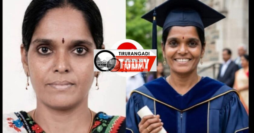 തേപ്പു കടയിൽ നിന്ന് ഡോക്ടറേറ്റ് സ്വന്തമാക്കി 41 കാരി