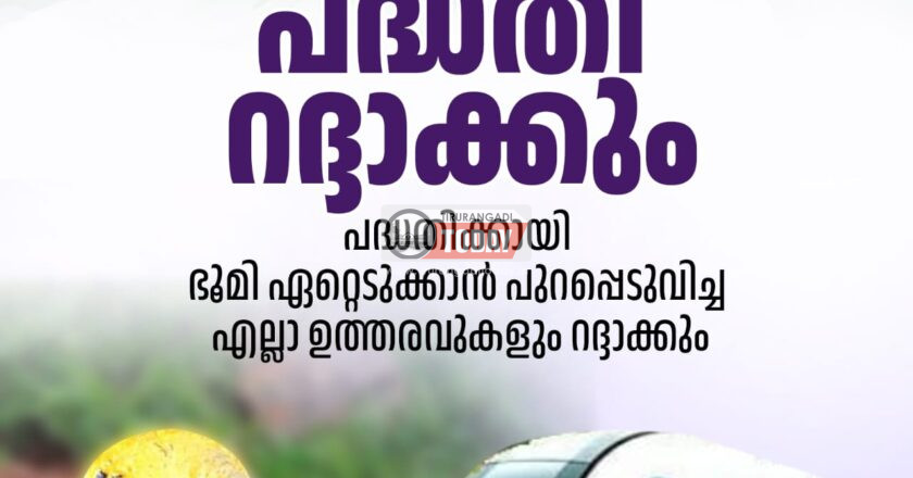 തിരുവനന്തപുരം – കാസർഗോഡ് സിൽവർ ലൈൻ പദ്ധതി റദ്ദാക്കി, മഞ്ഞക്കുറ്റികൾ നീക്കം ചെയ്യാനും മന്ത്രിസഭ തീരുമാനം