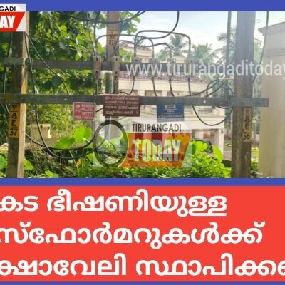 അപകട ഭീഷണിയുള്ള ട്രാൻസ്ഫോർമറുകൾക്ക് സുരക്ഷാവേലി സ്ഥാപിക്കണം